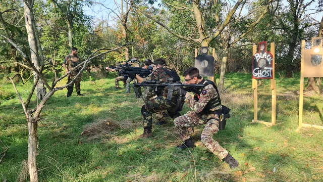 Allenamento posizioni abbassati