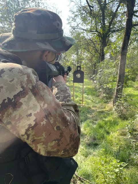 Allenamento tiro a segno mira